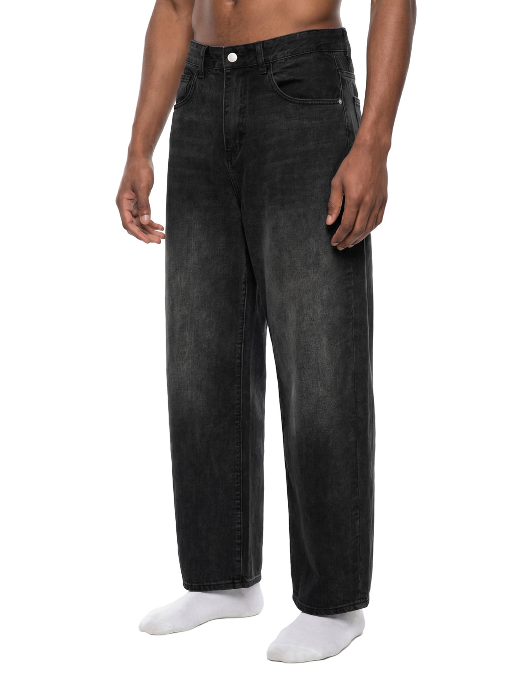 Jeansy Sunfade Vintage Wash Barrel Leg – Nowrocky™