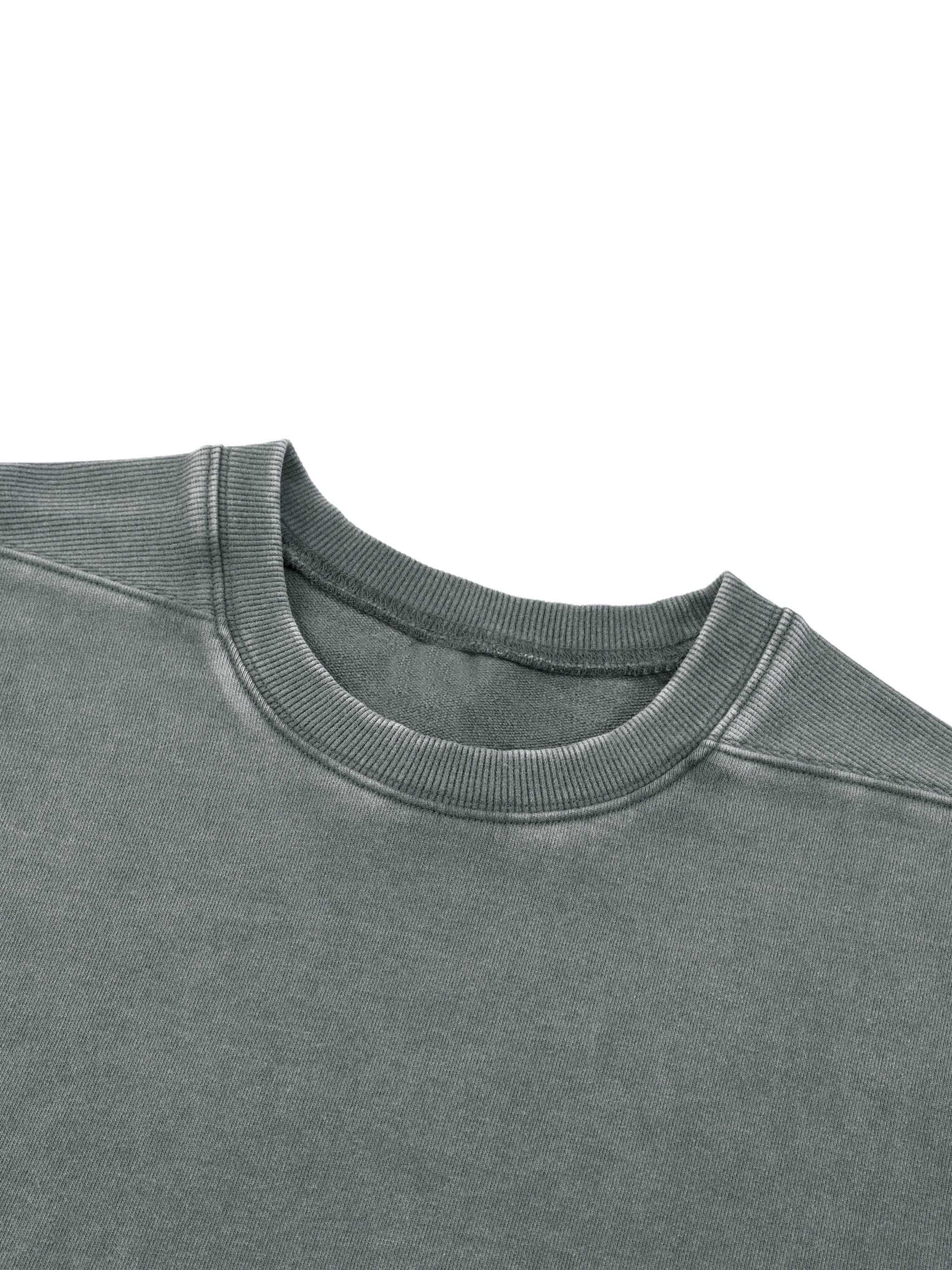 T-shirt Mineral Wash Boxy Raw Edge – Nowrocky™