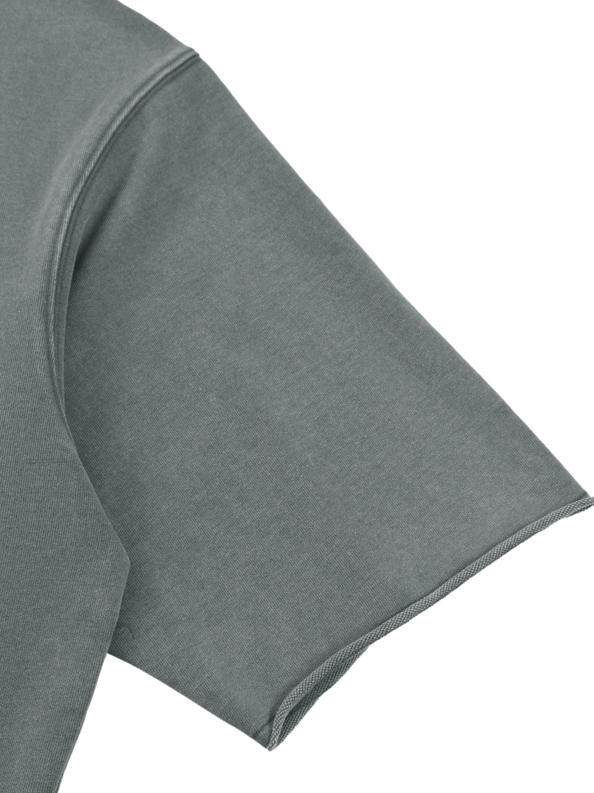 T-shirt Mineral Wash Boxy Raw Edge – Nowrocky™
