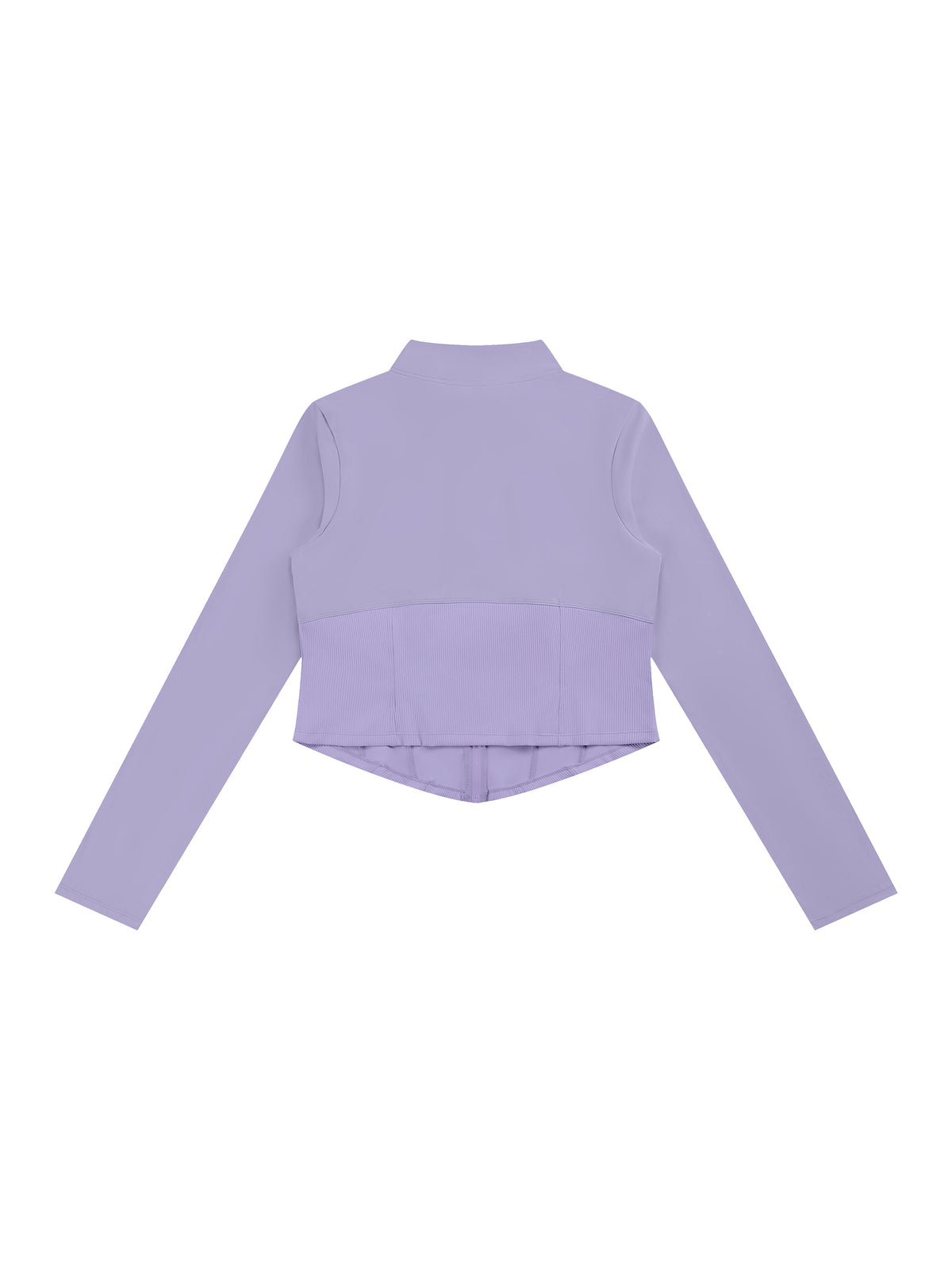 Kurtka Cropped Full-Zip Slim Fit – Nowrocky™ — mankiet rękawa przy nadgarstku