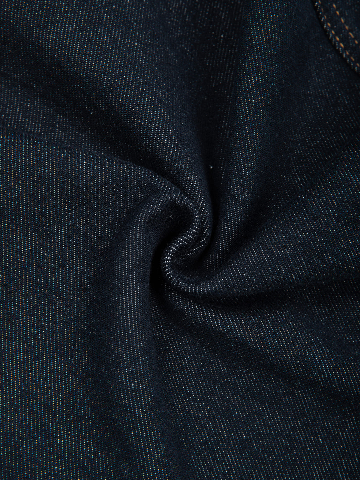 Jeansy Barrel Leg Vintage Wash – Nowrocky™ — detal szwu bocznego nogawki