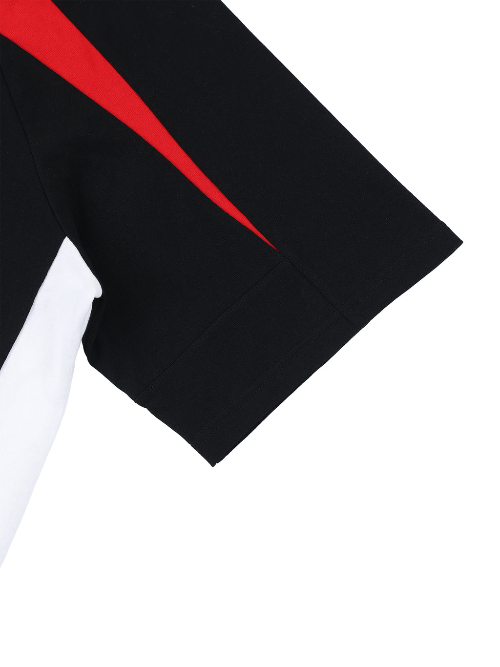 T-shirt Color Block V-Neck Oversized – Nowrocky™