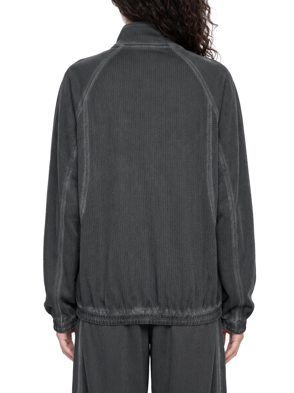 Kurtka Mesh Vintage Wash Full Zip – Nowrocky™ — efekt vintage wash na tkaninie