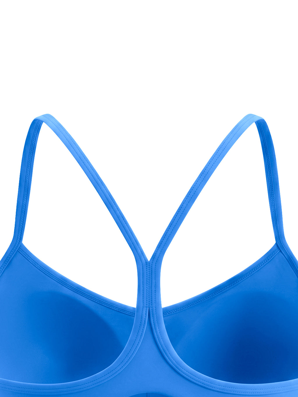 Biustonosz Sportowy Cropped Racerback – Nowrocky™ — kadr studyjny na neutralnym tle