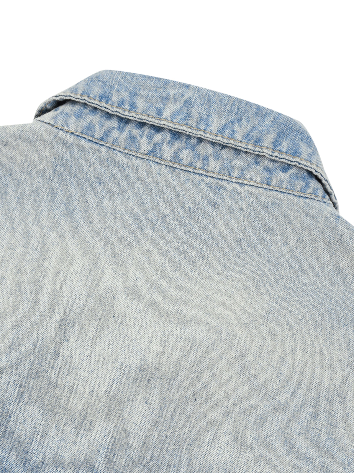 Kurtka Jeansowa Full Zip Vintage Wash – Nowrocky™ — proporcje kroju na sylwetce