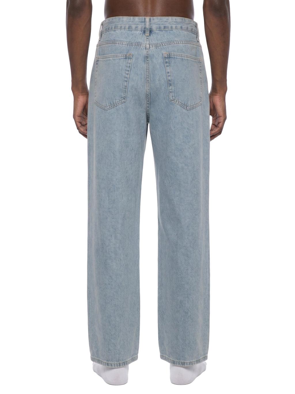 Jeansy Vintage Wash Straight Leg – Nowrocky™ — rozporek z guzikiem i nity