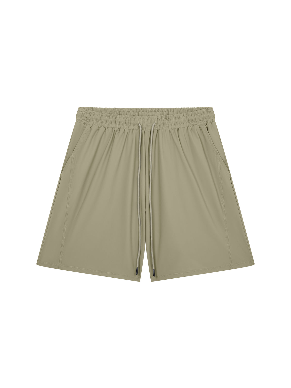 Szorty Drawstring Loose – Nowrocky™ — proporcje luźnego kroju na modelu