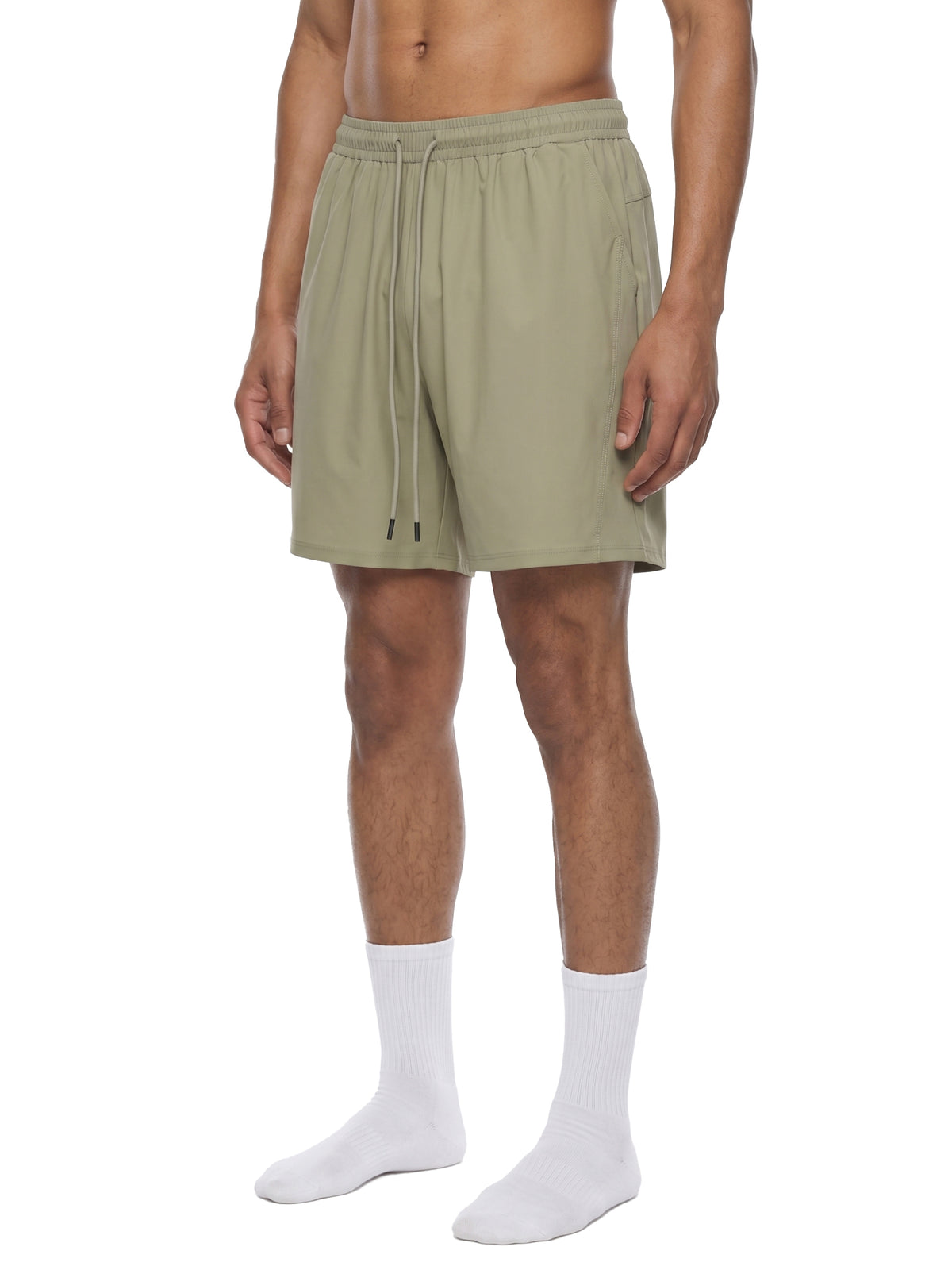 Szorty Drawstring Loose – Nowrocky™ — węzeł sznurka w pasie w powiększeniu