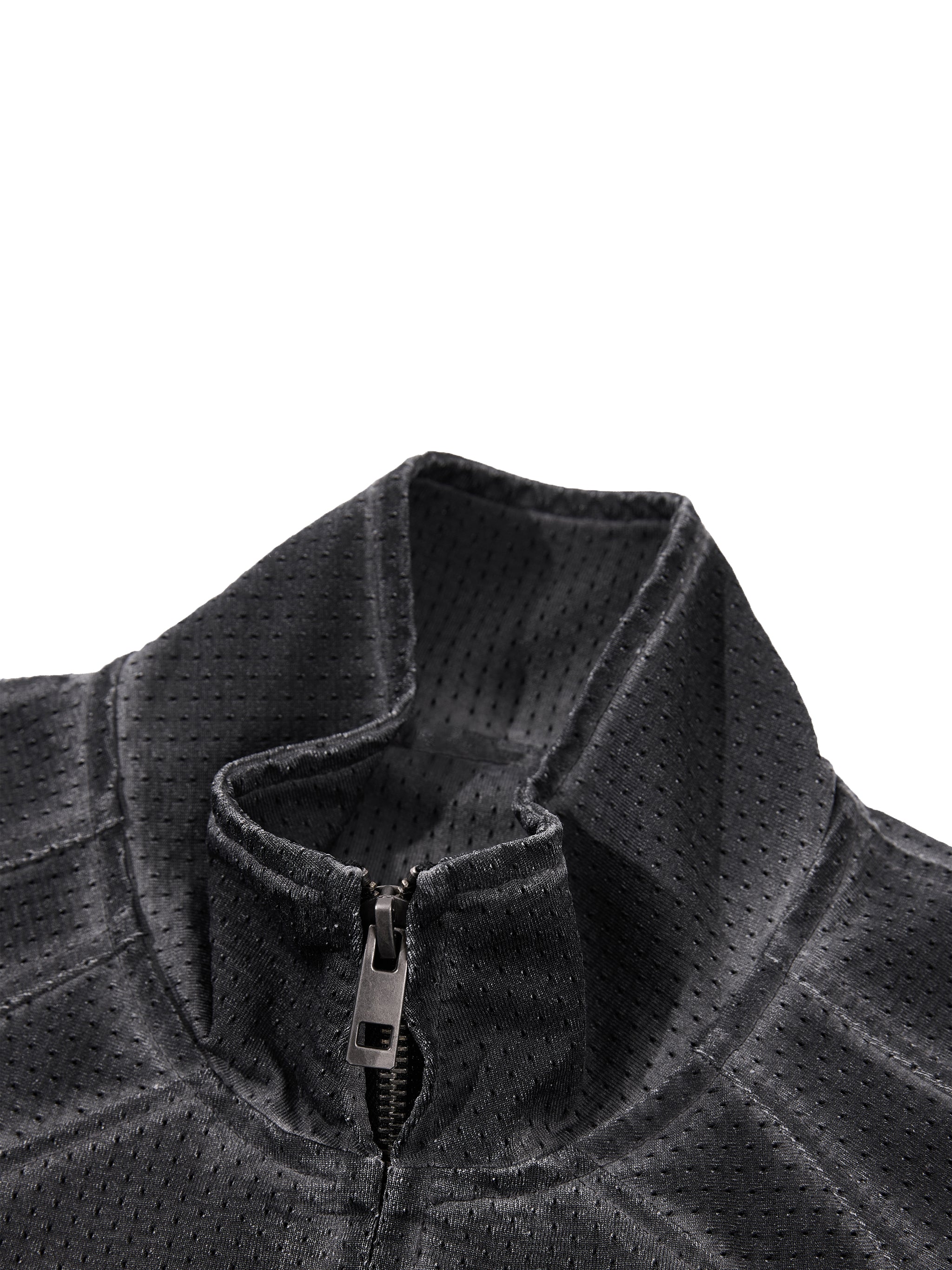 Kamizelka Mesh Full-Zip Vintage Wash – Nowrocky™