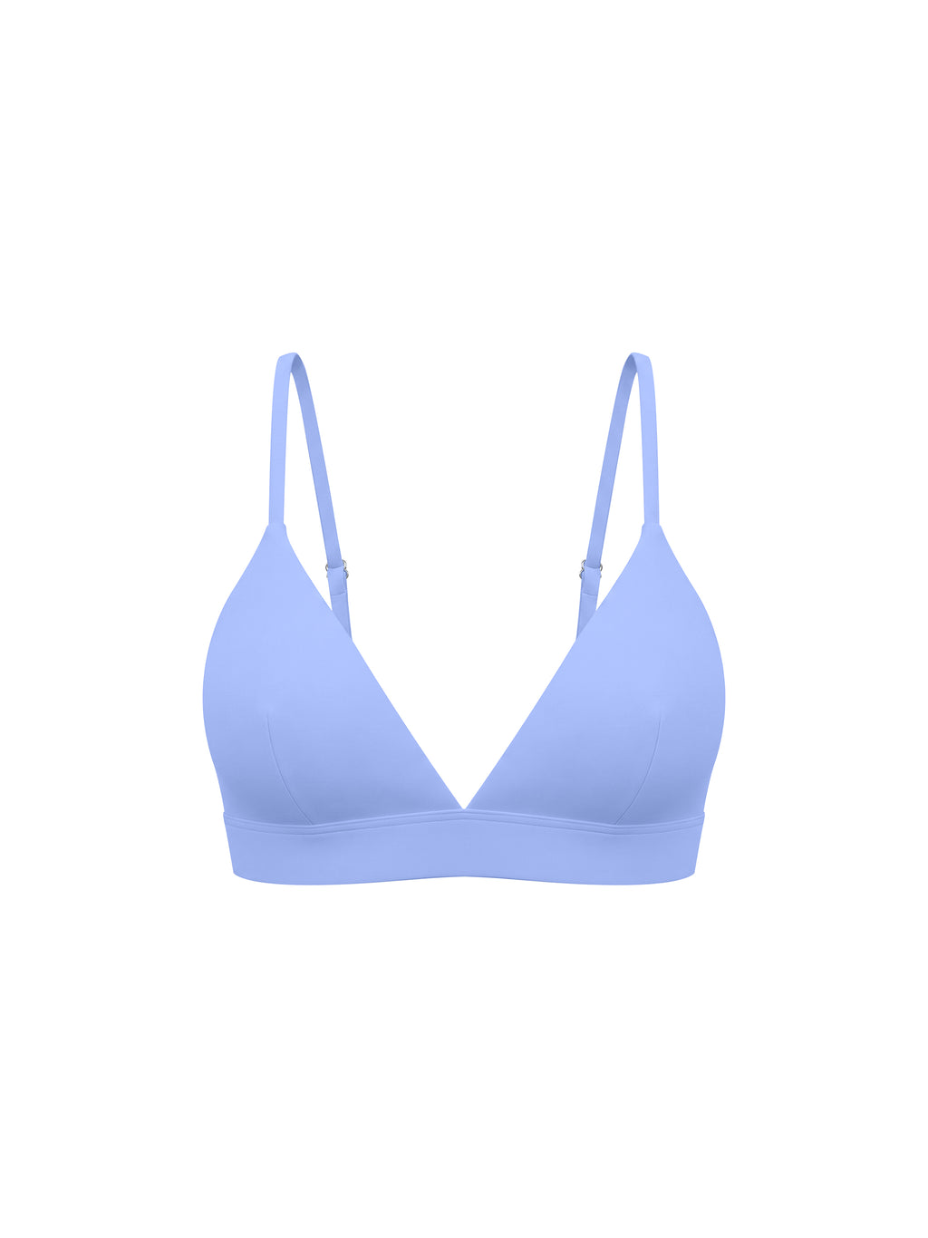 Biustonosz Sportowy Cropped V-Neck – Nowrocky™ — ramiączka widziane od góry