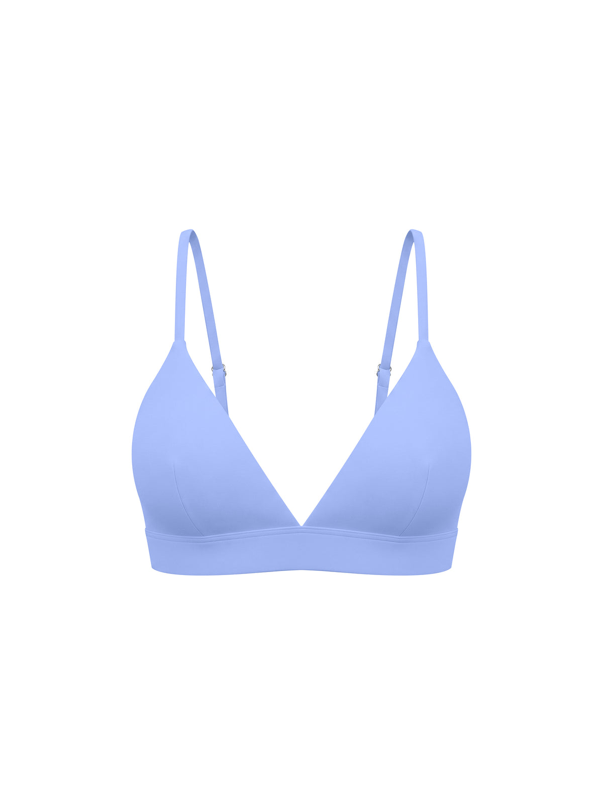 Biustonosz Sportowy Cropped V-Neck – Nowrocky™ — ramiączka widziane od góry