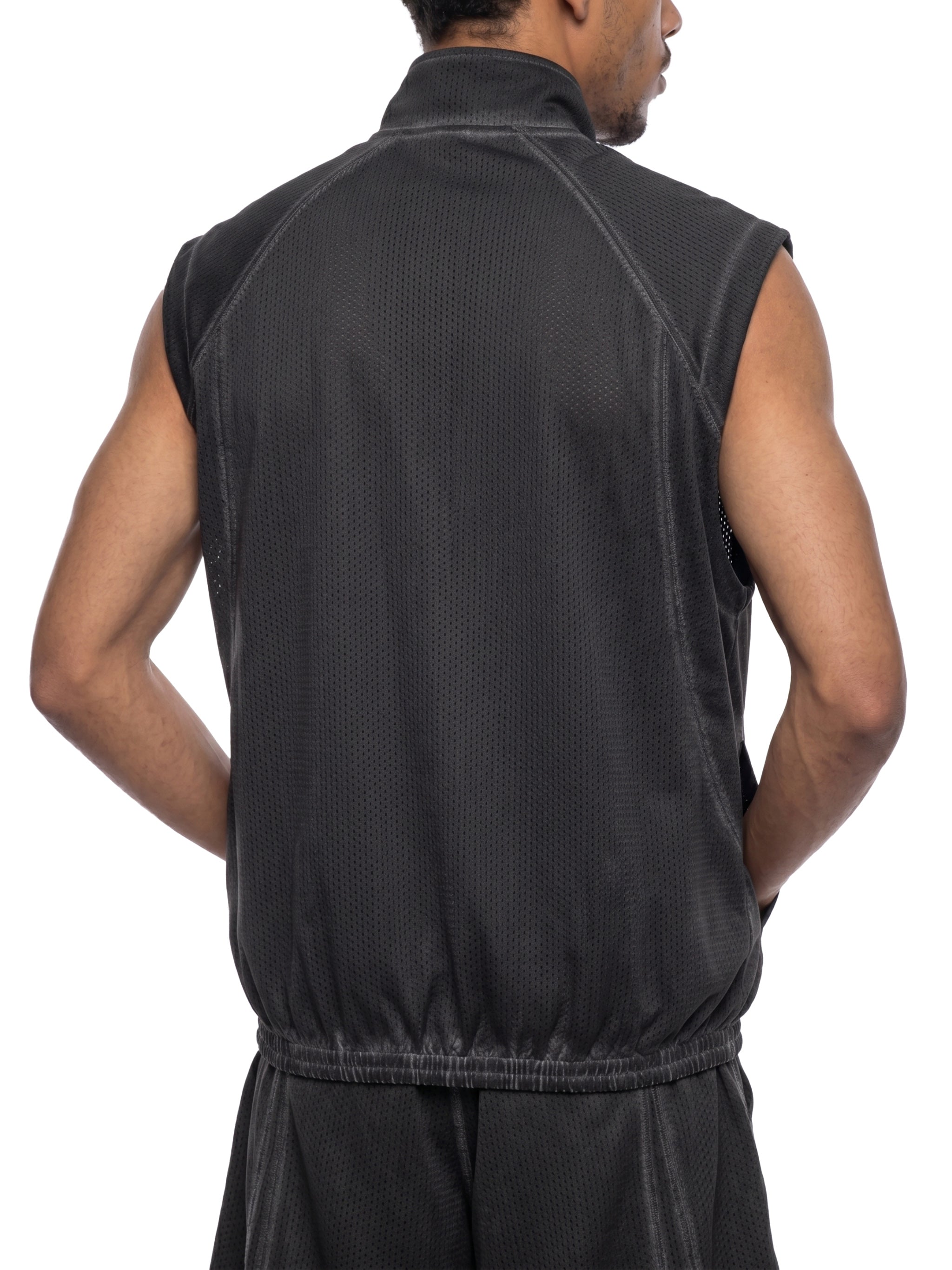 Kamizelka Mesh Full-Zip Vintage Wash – Nowrocky™