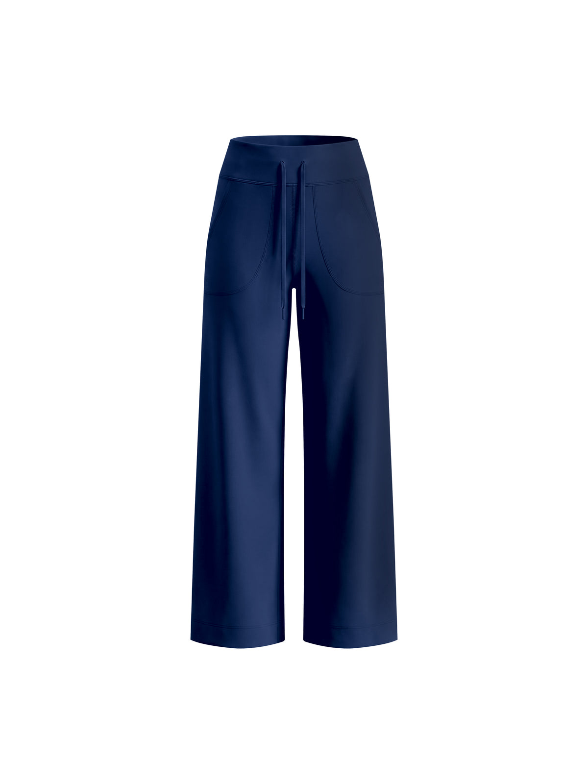 Spodnie Straight Leg Wysoki Stan – Nowrocky™ — ujęcie 3/4 sylwetki w ruchu