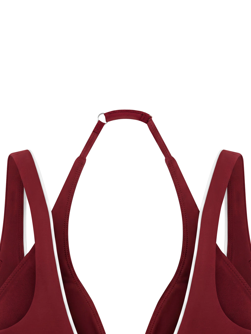 Biustonosz Sportowy Halter Deep V – Nowrocky™ — linia pleców i wycięcie pod pachą