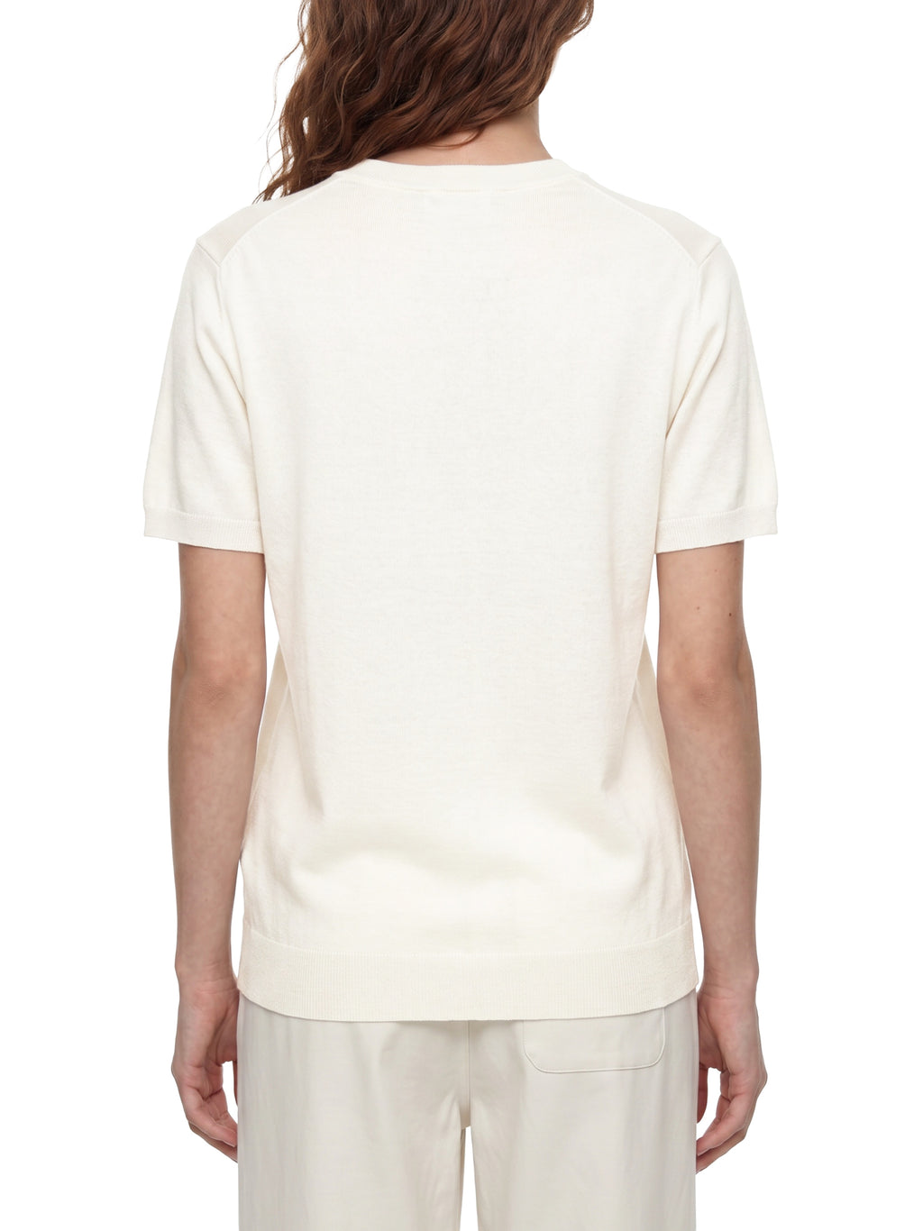 T-shirt Dziany Crewneck – Nowrocky™ — dzianina w naturalnym świetle