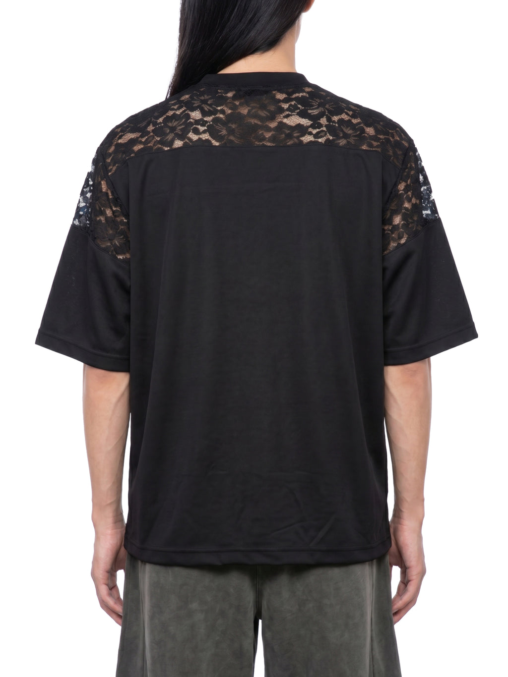 T-shirt z Koronkowym Panelem – Nowrocky™ — detal 6