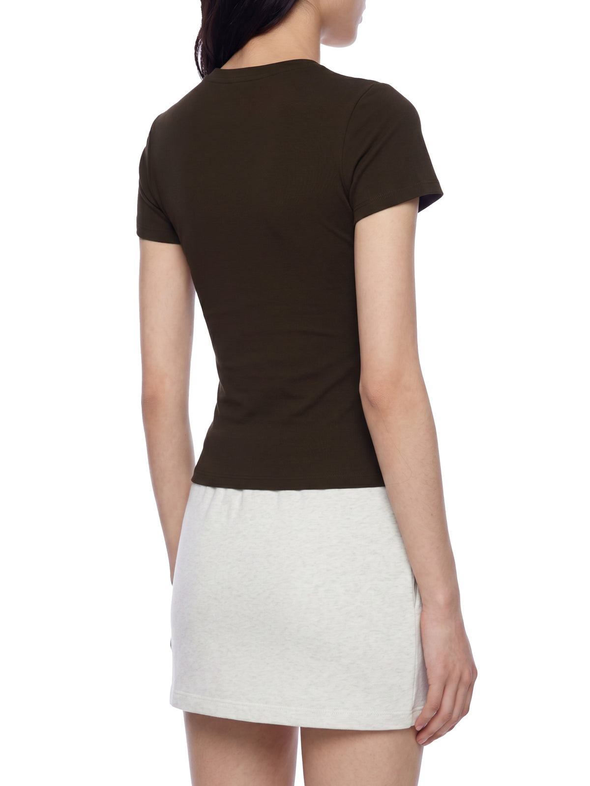 T-shirt Slim Fit Performance – Nowrocky™ — dół koszulki w zbliżeniu