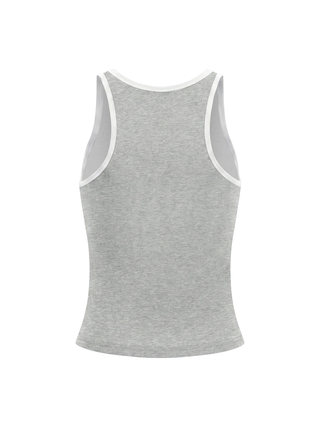Tank Top Crop Contrast Trim – Nowrocky™ — stylizacja uliczna z niskim stanem