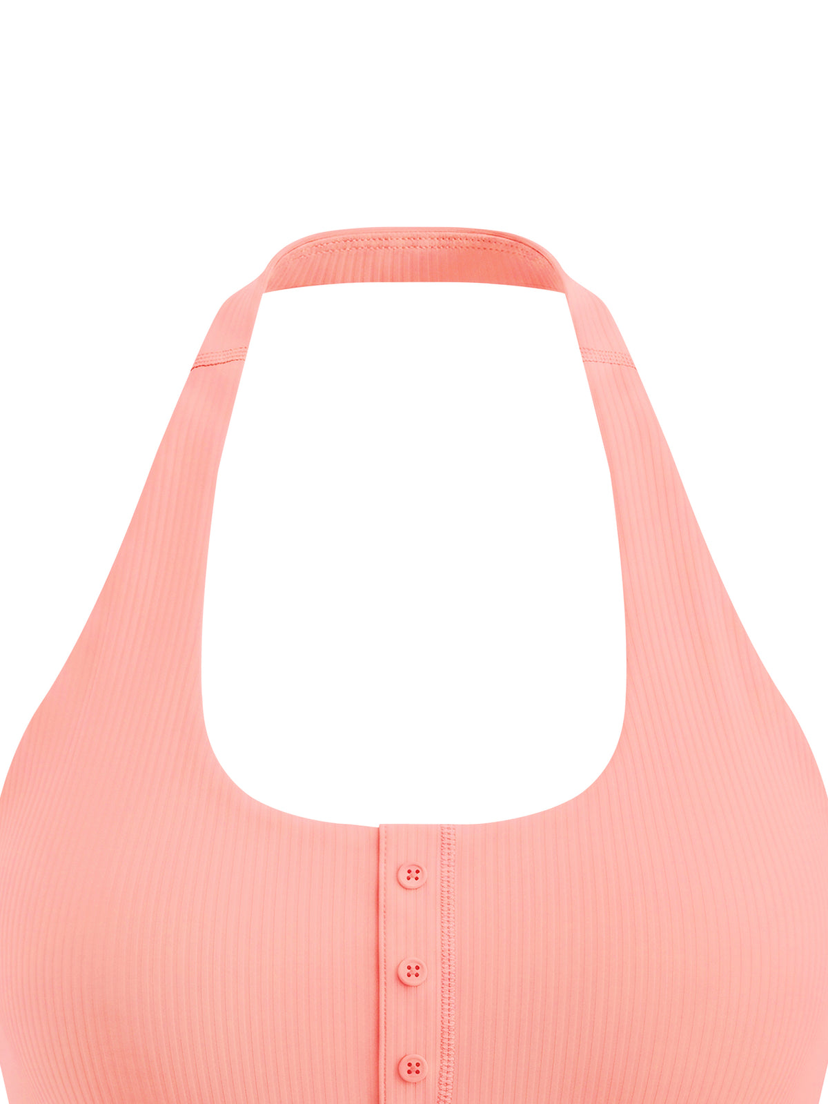 Tank Top Halter Crop – Nowrocky™ — zbliżenie na nadruk