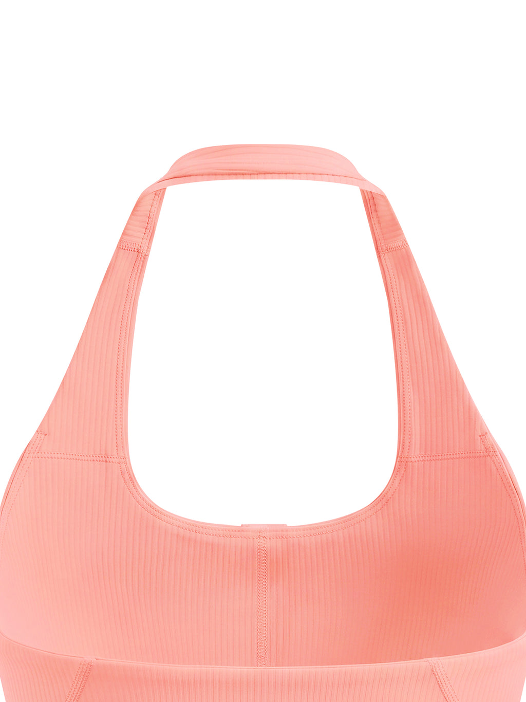 Tank Top Halter Crop – Nowrocky™ — ujęcie trzy czwarte w ruchu