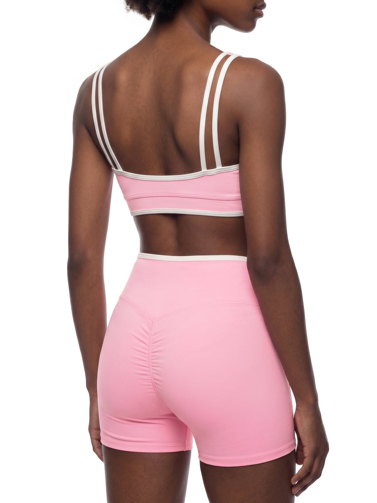 Biustonosz Sportowy Color Block – Nowrocky™ — zestawienie barw miseczki i ściągacza