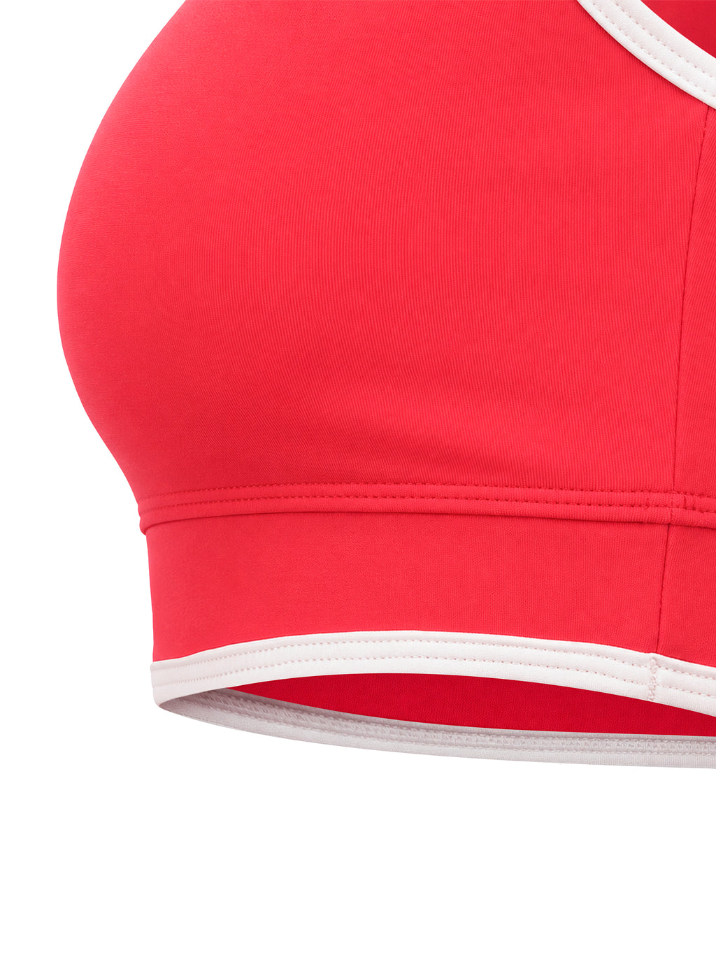 Biustonosz Sportowy Color Block – Nowrocky™ — przód i tył obok siebie w kadrze