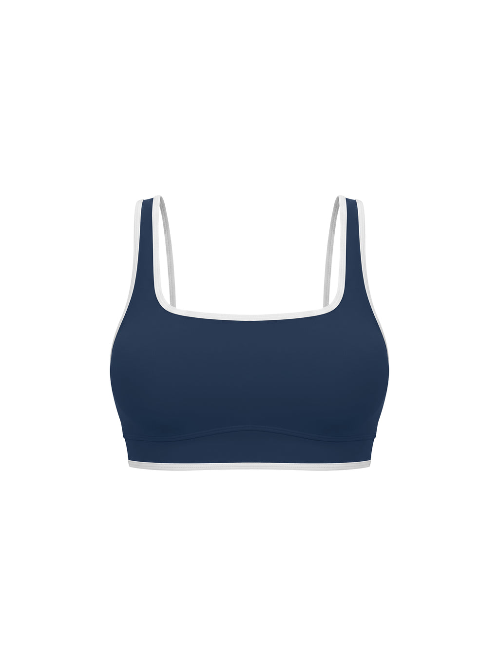 Biustonosz Sportowy Color Block – Nowrocky™ — faktura elastycznej dzianiny w zbliżeniu