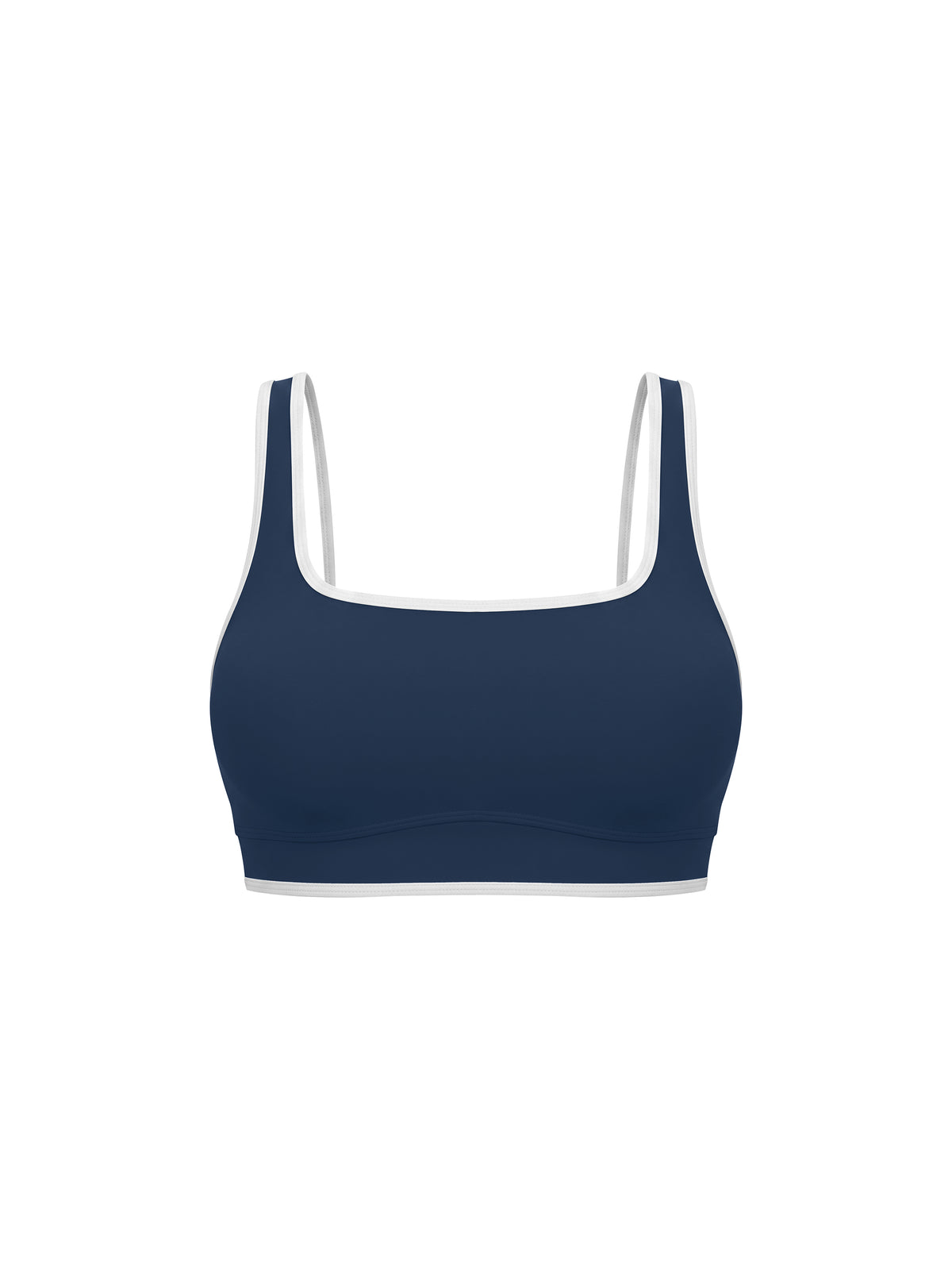 Biustonosz Sportowy Color Block – Nowrocky™ — faktura elastycznej dzianiny w zbliżeniu