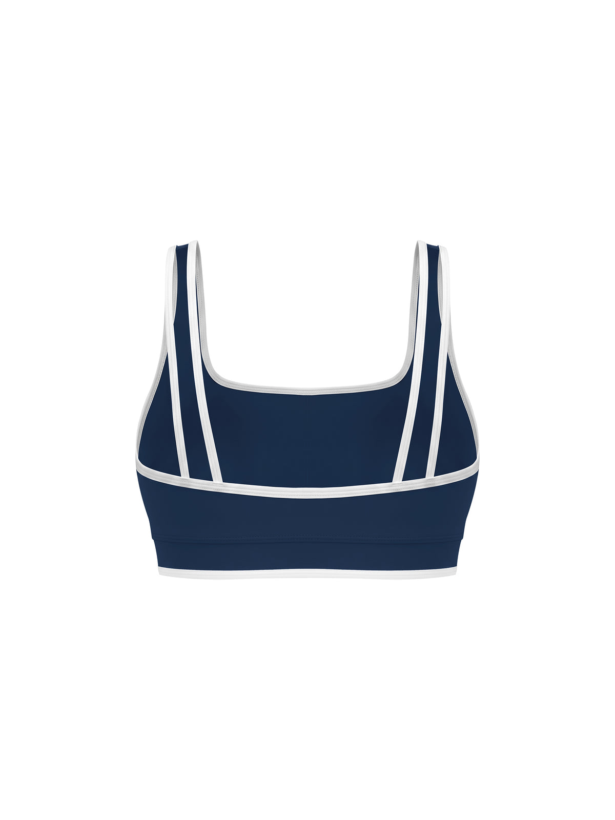 Biustonosz Sportowy Color Block – Nowrocky™ — dolny ściągacz pod biustem, makro