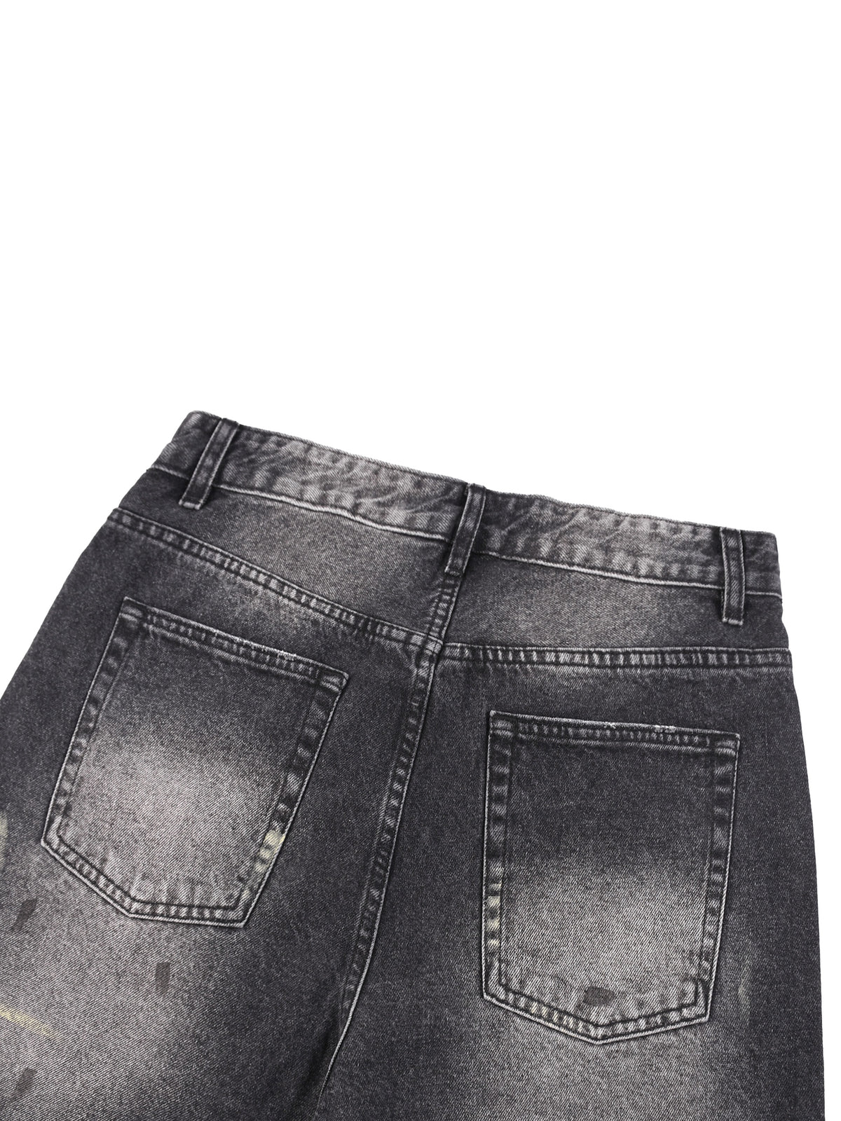 Szorty Jeansowe Vintage Wash Wide Leg – Nowrocky™ — proporcje kroju wide leg
