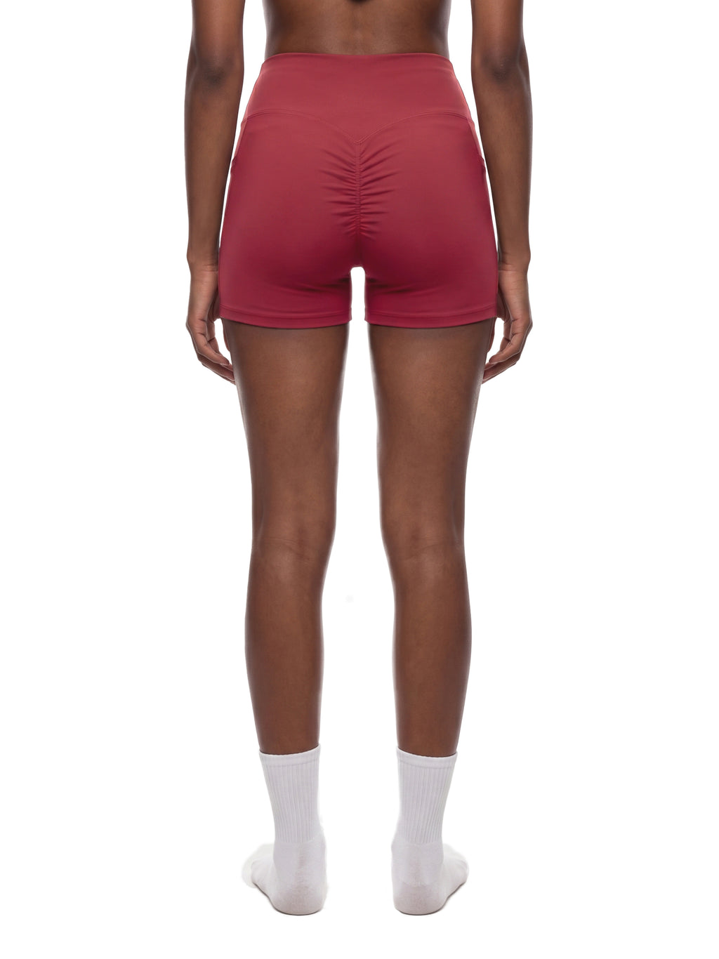 Szorty Treningowe High Waist z Kieszeniami – Nowrocky™ — wnętrze kieszeni, detal