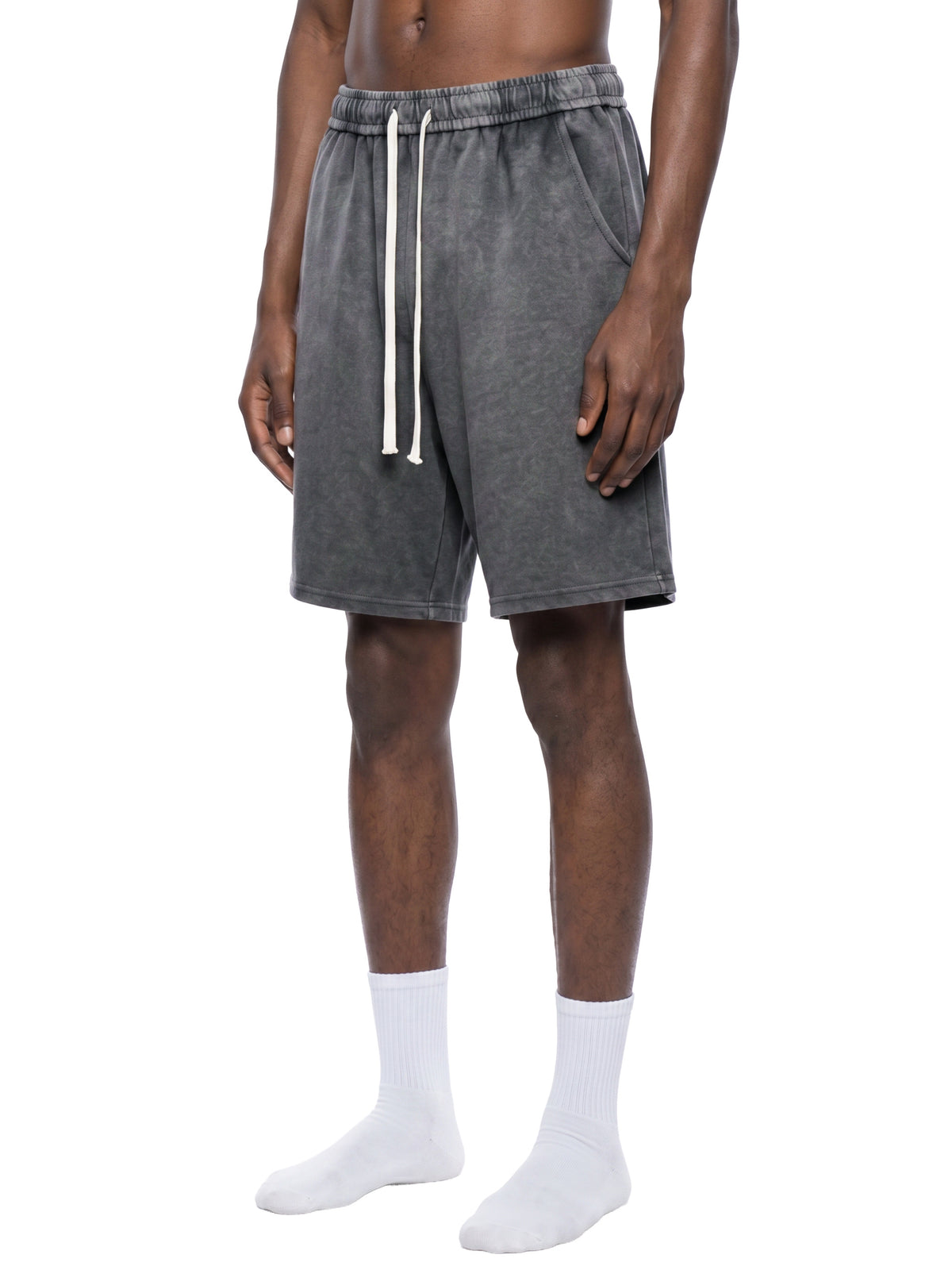 Szorty Vintage Wash z Troczkiem – Nowrocky™ — detal 10