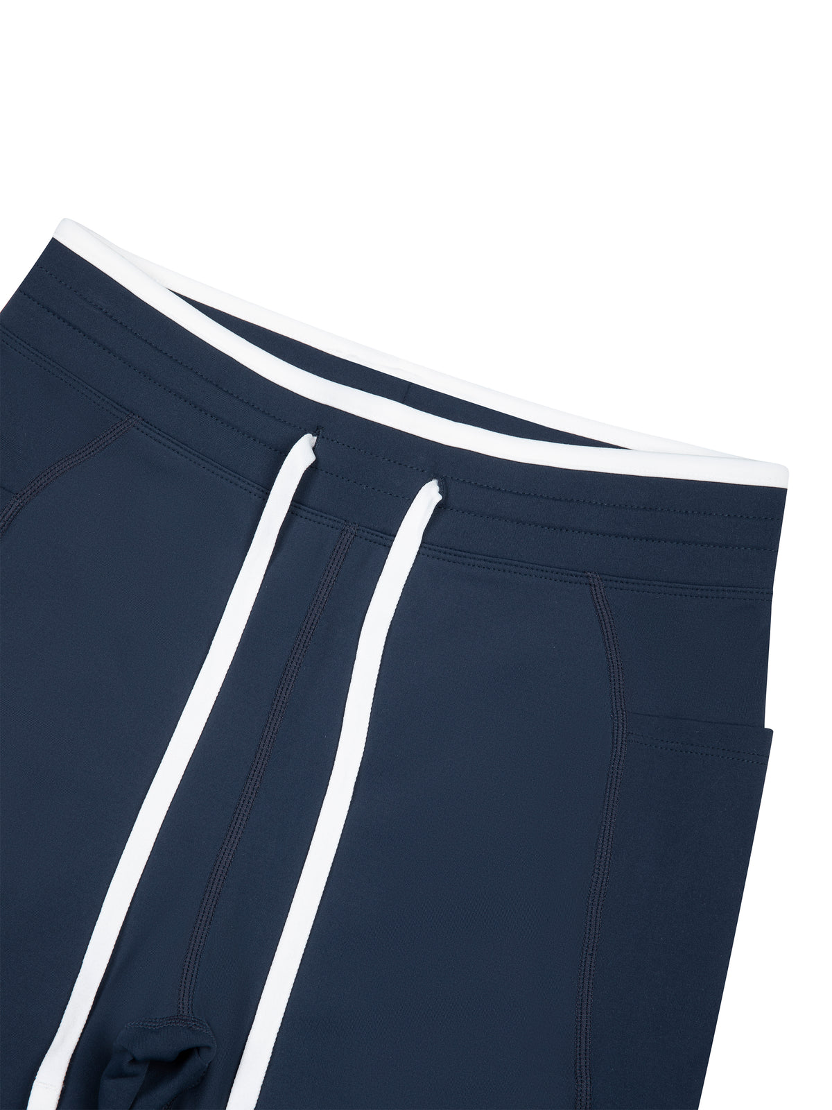 Szorty Color Block Wysoki Stan – Nowrocky™ — proporcje kroju na biodrach i udach