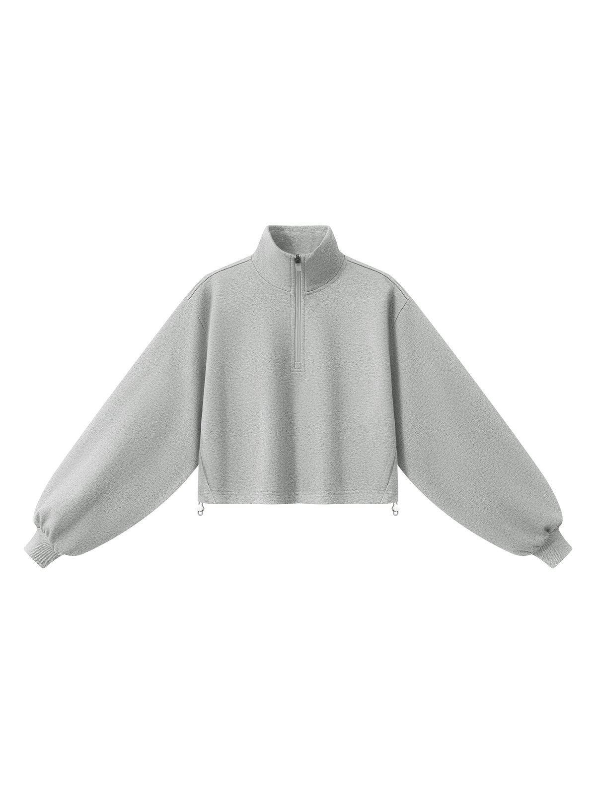 Bluza Crop Quarter-Zip ze Stójką – Nowrocky (streetwear)