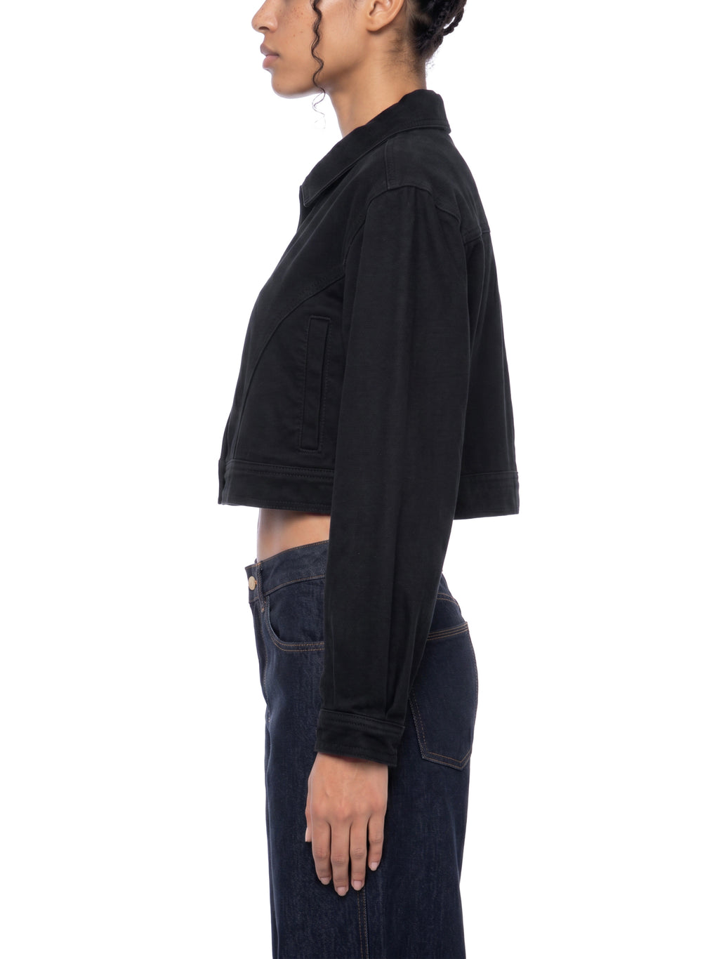 Kurtka Jeansowa Crop – Nowrocky (streetwear)