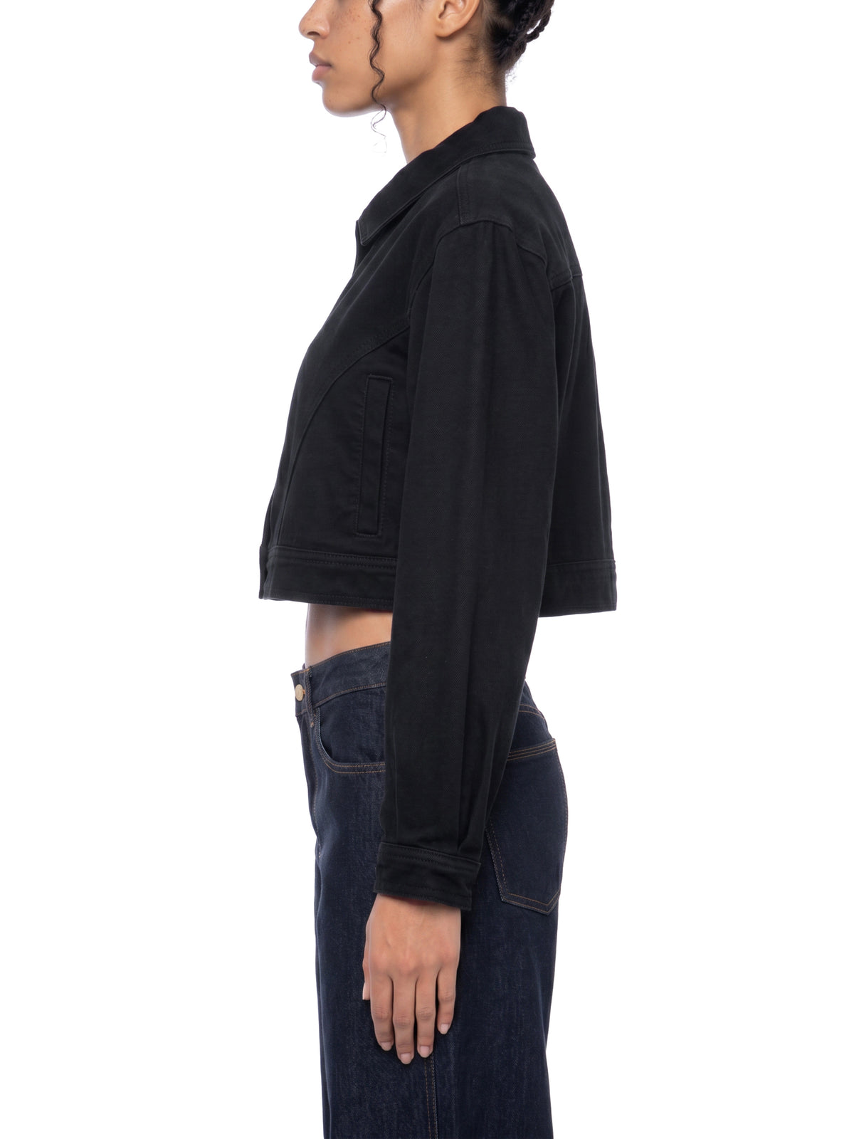 Kurtka Jeansowa Crop – Nowrocky (streetwear)