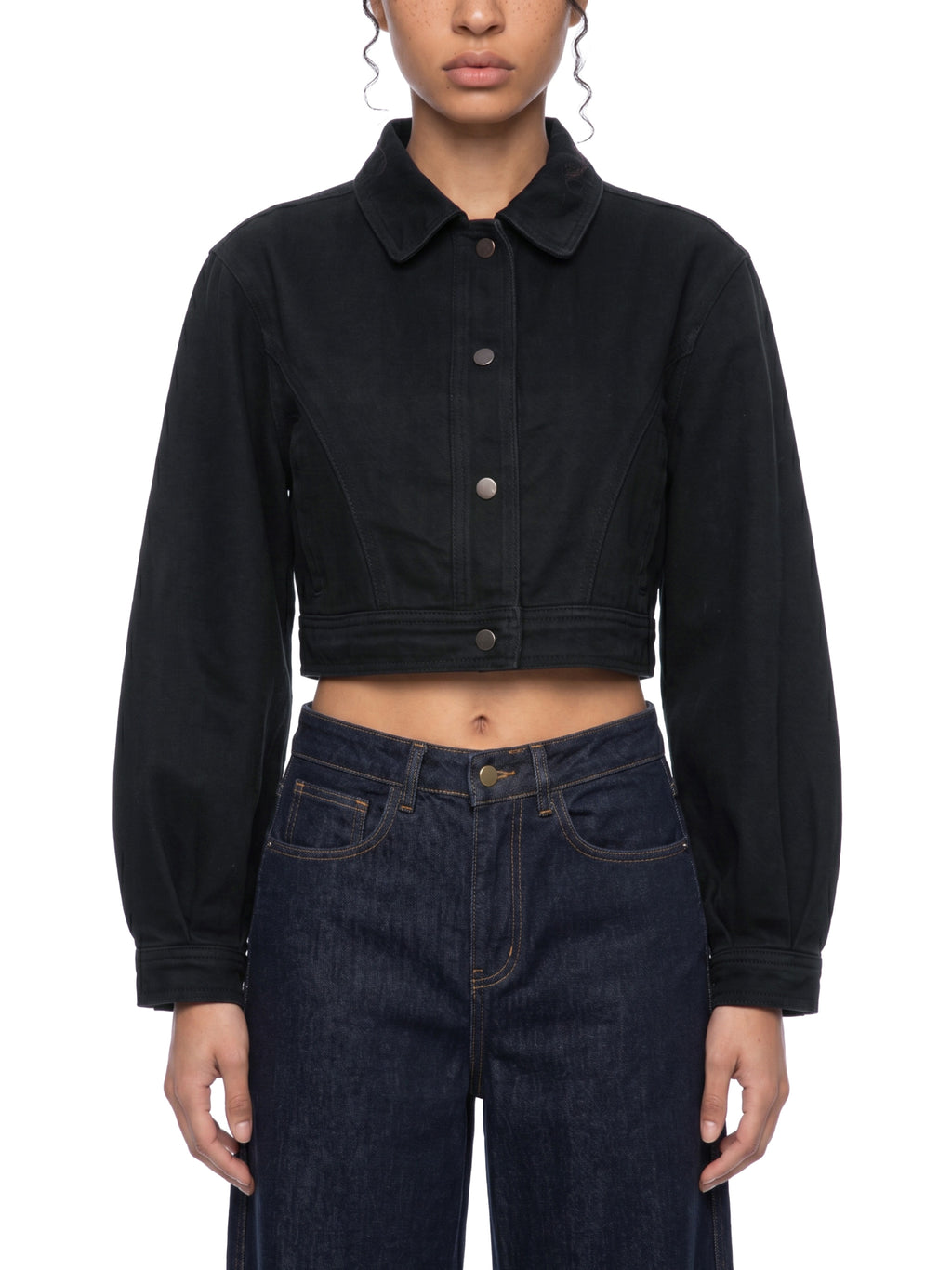 Kurtka Jeansowa Crop – Nowrocky (streetwear)