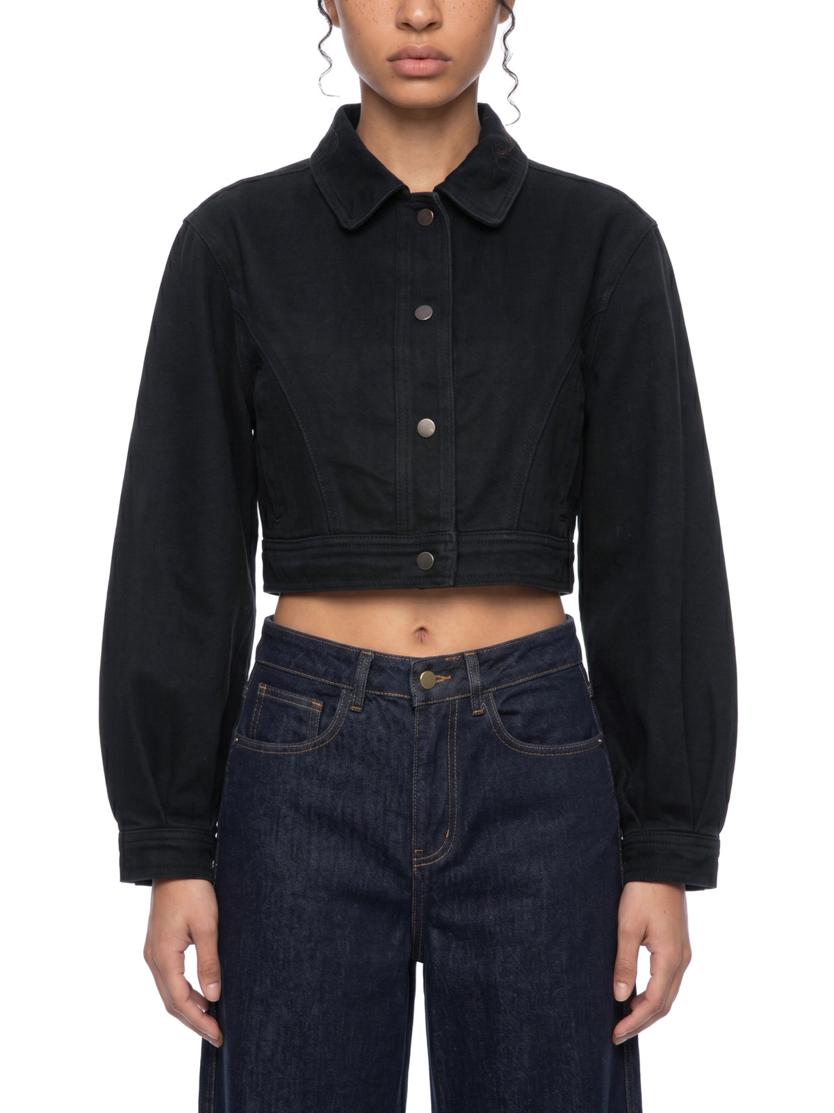 Kurtka Jeansowa Crop – Nowrocky (streetwear)