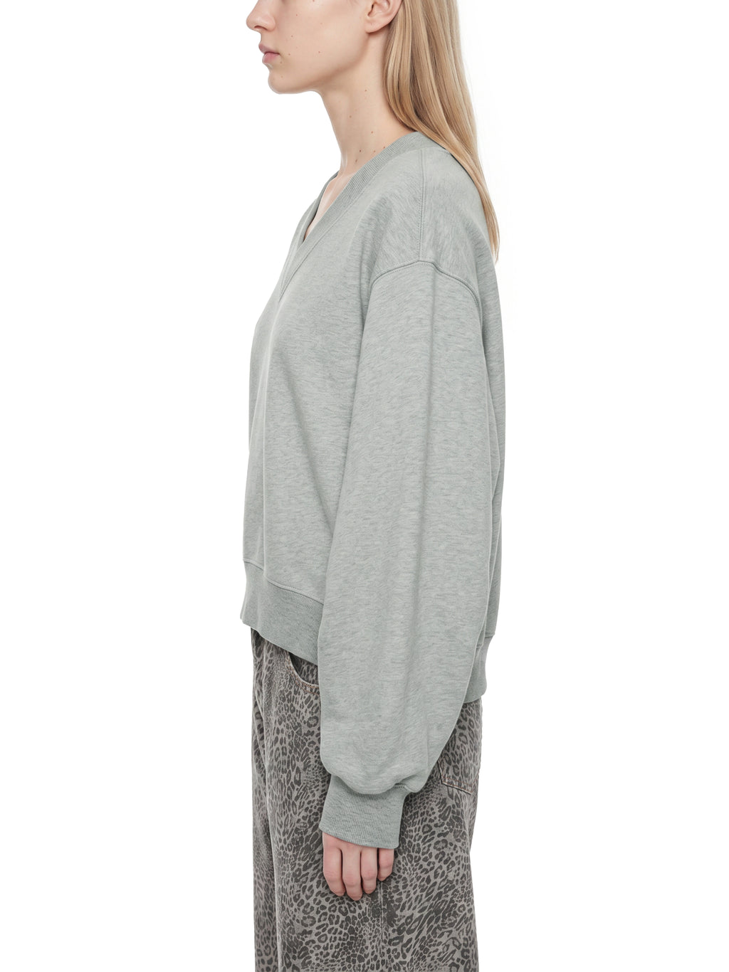 Bluza Crop z Dekoltem V – Nowrocky (streetwear)