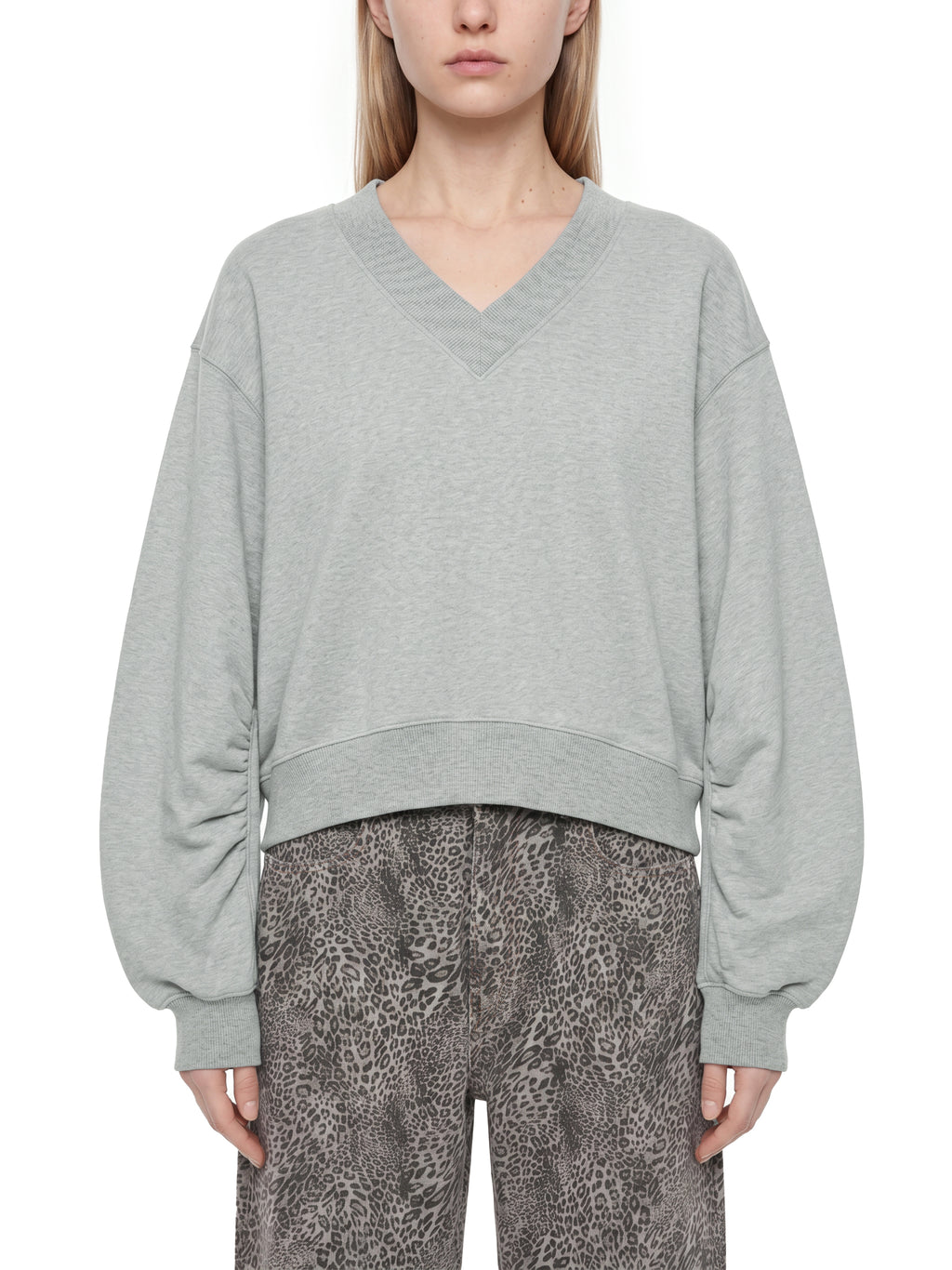 Bluza Crop z Dekoltem V – Nowrocky (streetwear)