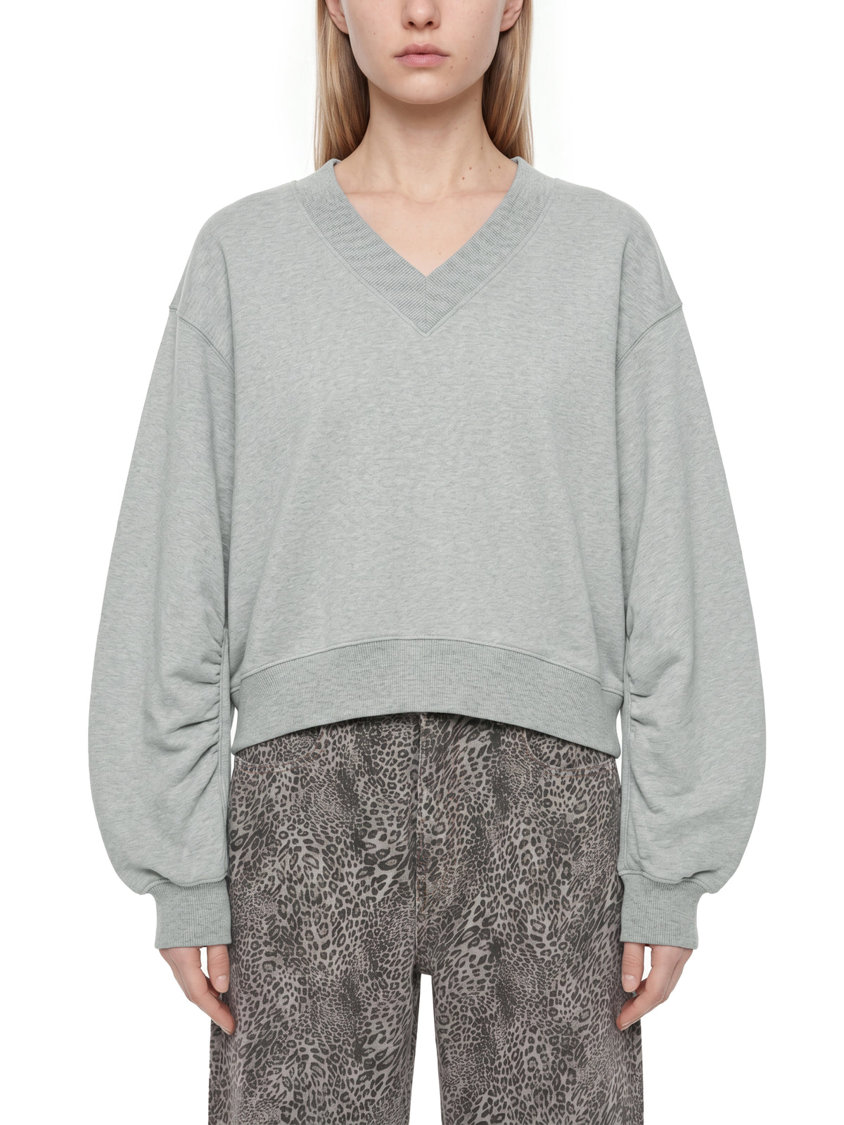 Bluza Crop z Dekoltem V – Nowrocky (streetwear)