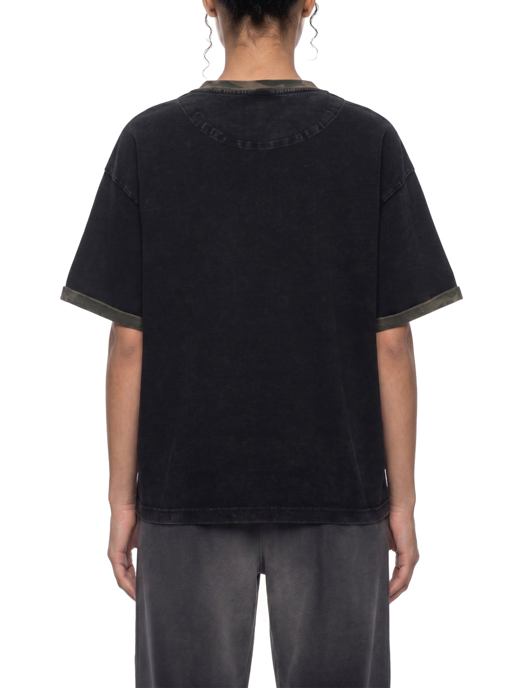 T-shirt Boxy Camo Mineral Wash – Nowrocky (streetwear)
