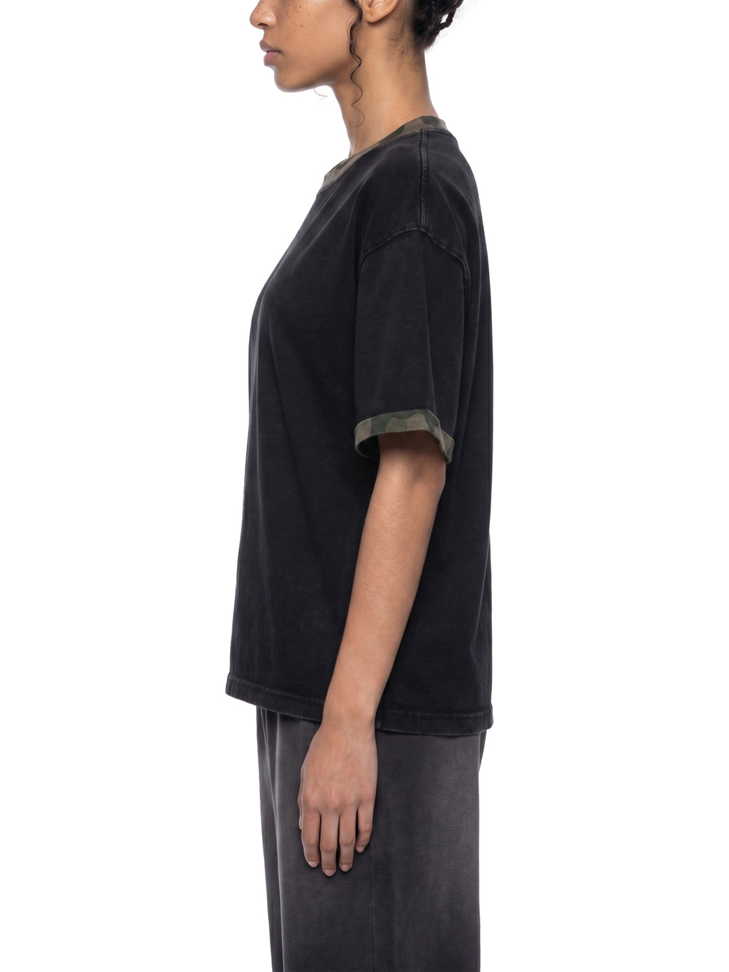 T-shirt Boxy Camo Mineral Wash – Nowrocky (streetwear)