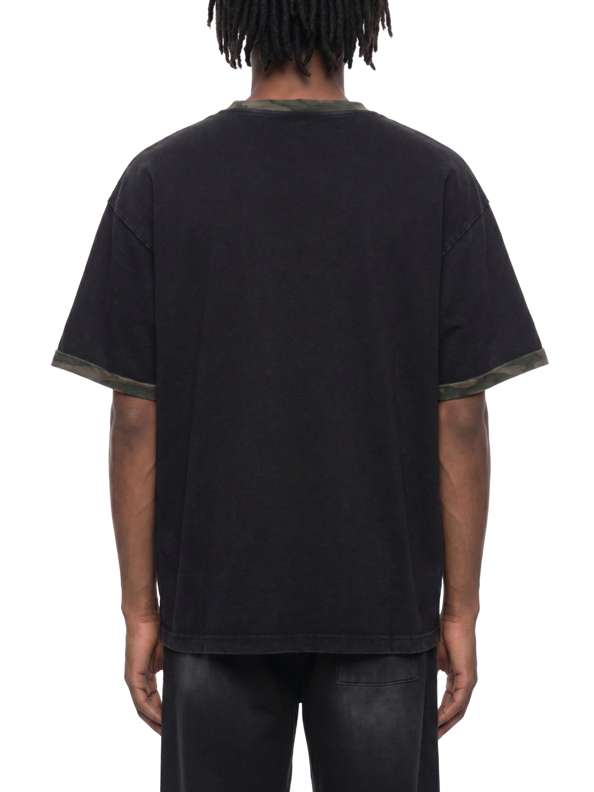 T-shirt Boxy Camo Mineral Wash – Nowrocky (streetwear)