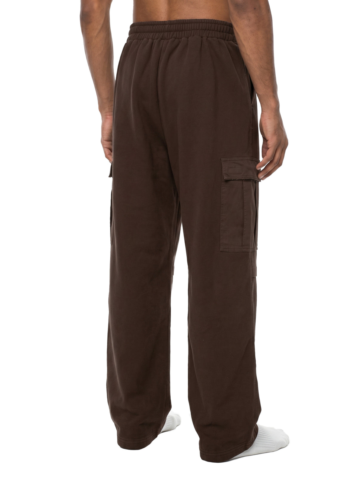 Spodnie Cargo Fleece Sunfade Wash – Nowrocky™ — dół nogawki i wykończenie