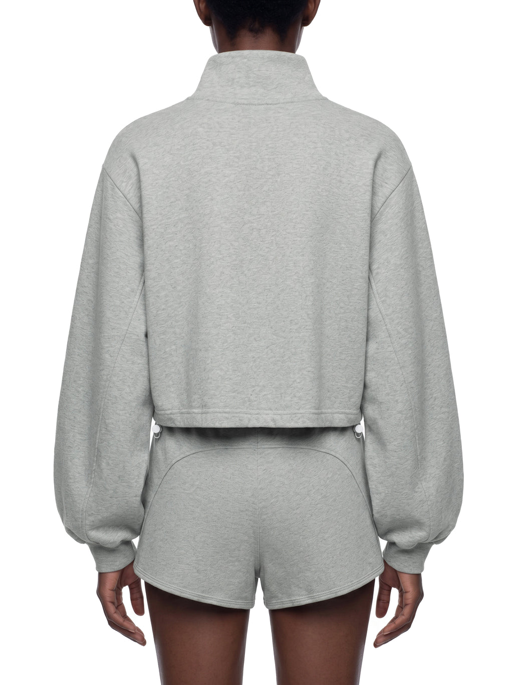 Bluza Crop Quarter-Zip ze Stójką – Nowrocky (streetwear)