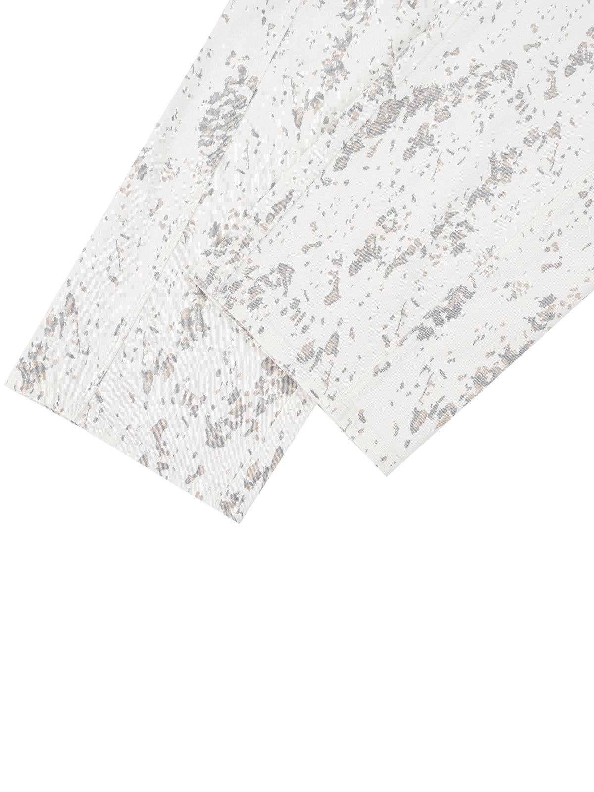 Jeansy Barrel Leg Splatter – Nowrocky™ — stylizacja uliczna z koszulką