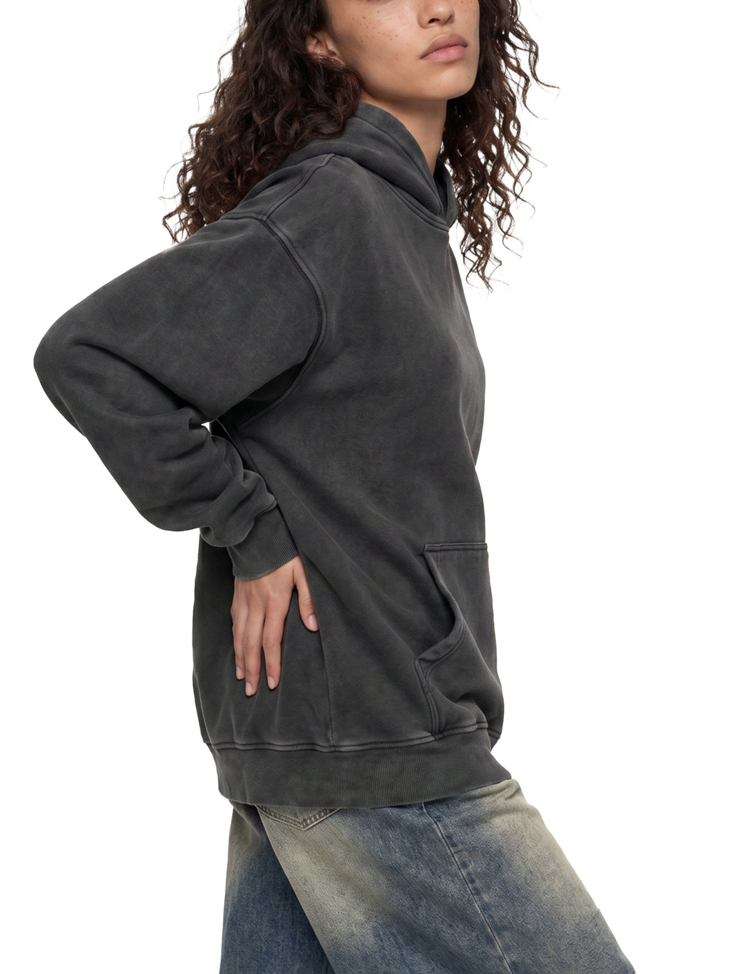 Bluza Oversized z Polaru Snow Wash – Nowrocky™