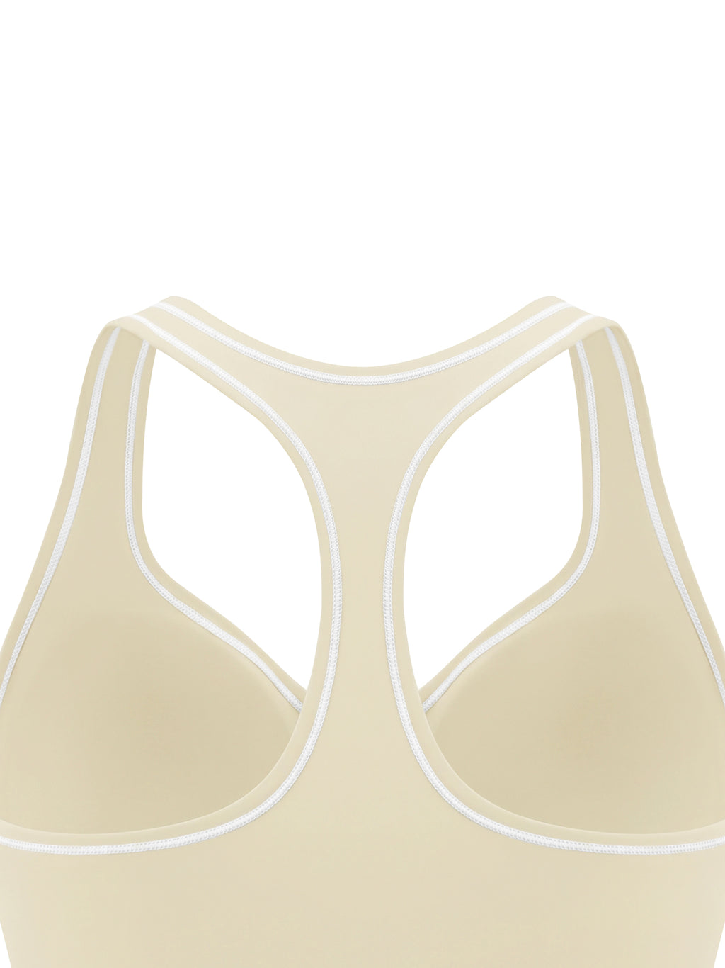 Tank Top Racerback Contrast Stitch – Nowrocky™ — top w zestawie z szortami