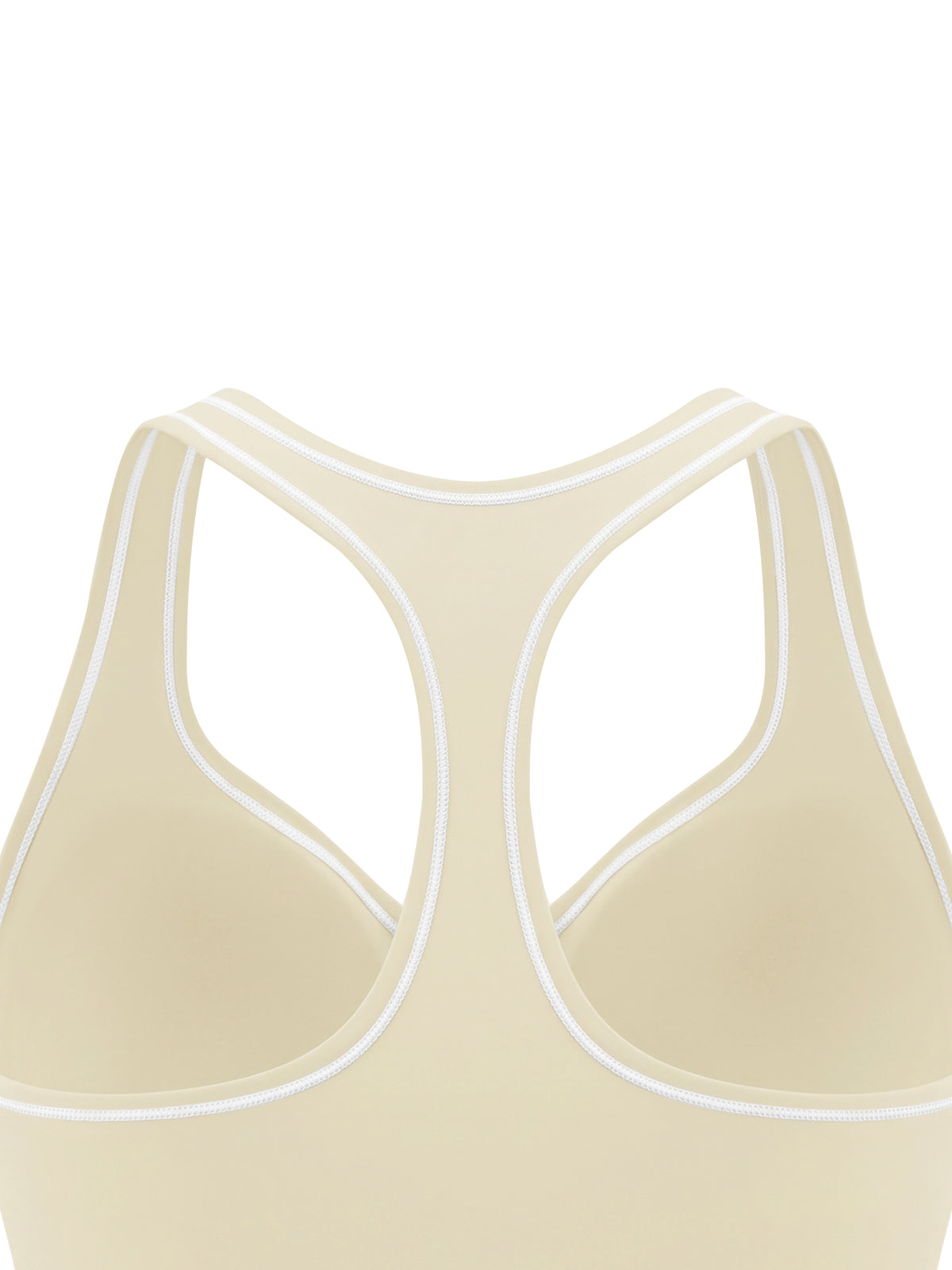 Tank Top Racerback Contrast Stitch – Nowrocky™ — top w zestawie z szortami